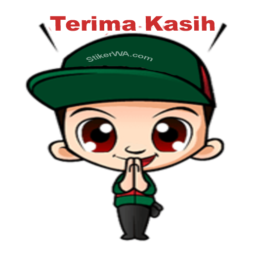 Stiker whatsapp gambar lucu png