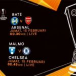 LIVE STREAM BATE Vs Arsenal, Line Up dan Prediksi Skor Leg 1 Liga Europa (15/2) RCTI Jam 00.55 WIB