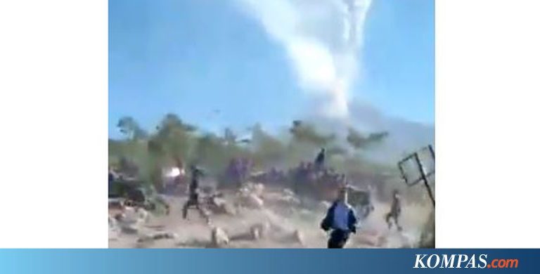 [HOAKS] Video Erupsi Gunung Merapi Beredar di WhatsApp