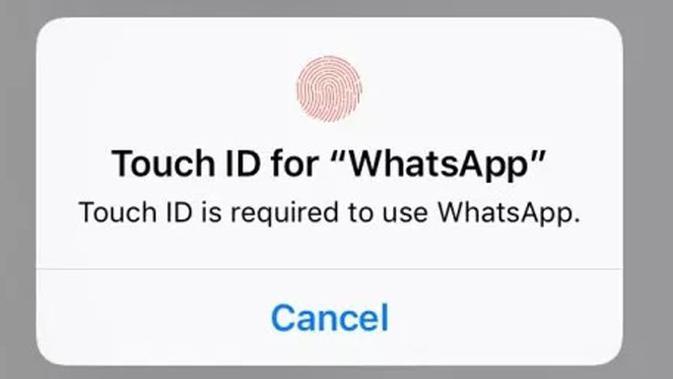 Tips Amankan WhatsApp dengan Sidik Jari