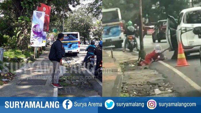 Viral di WhatsApp (WA) Video Siswi SD Didorong Keluar Mobil di Malang, Polisi Turun Tangan