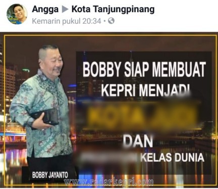 Boby Djayanto Diserang Fitnah di Facebook