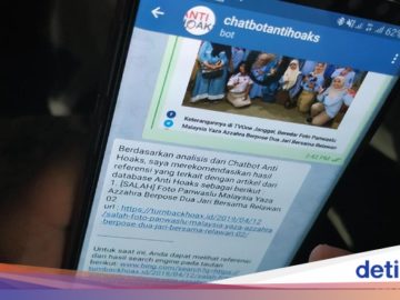 Kok 'Chatbot Anti Hoaks' Belum ada di WhatsApp dan Line?