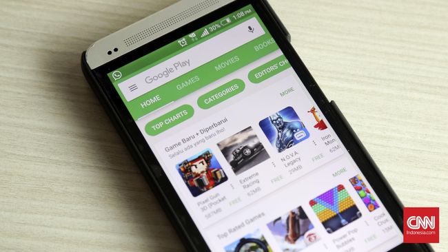 Beli Aplikasi di Google Play Store Bisa Pakai Uang Tunai