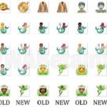 Gambar emoji WhatsApp yang diperbarui dalam edisi WA Beta. (WhatsApp/Livemint)