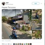 Aksi Kocak Lelaki Ini Terekam Google Street View