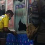 Jendela Commuter Line Dilempar Batu di Depok, Kaca Sampai Pecah