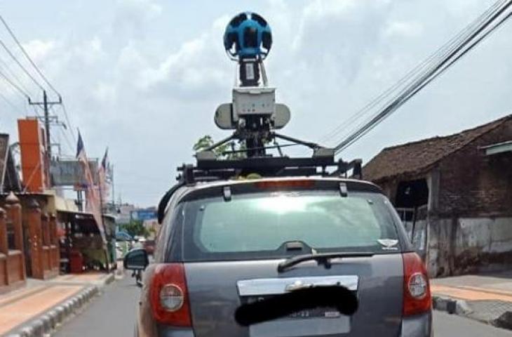 Mobil Google Maps. (Facebook/Ravi R)