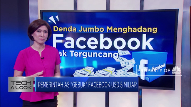 Pemerintah AS Gebuk Facebook USD 5 Miliar