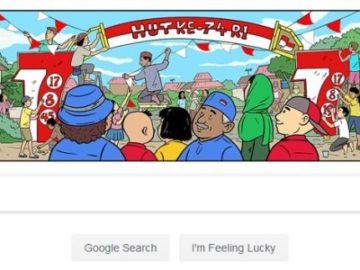 Google Rayakan HUT Kemerdekaan Indonesia ke-74