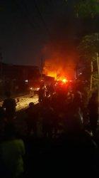 Imbas Kebakaran di Bantaran Pesing-Taman Kota, Commuter Line Duri-Tangerang Sempat Terhenti
