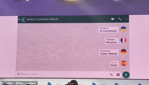 Viral Percakapan Grup WhatsApp Pemimpin Dunia undang Gelak Tawa