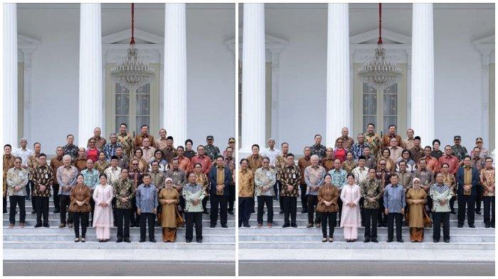 Viral di WhatsApp Calon Menteri / Susunan Kabinet Presiden Jokowi, Maruf Amin Tinggalkan Indonesia