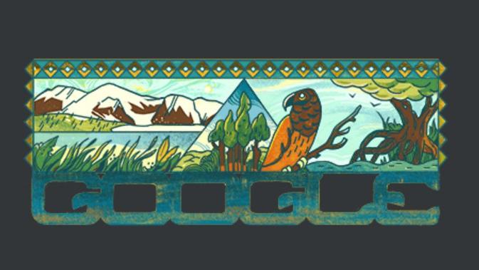 Google Doodle Rayakan Taman Nasional Lorentz di Papua